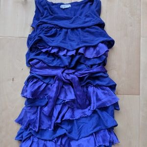GUC Crewcuts blue Silk/cotton dress, size 4